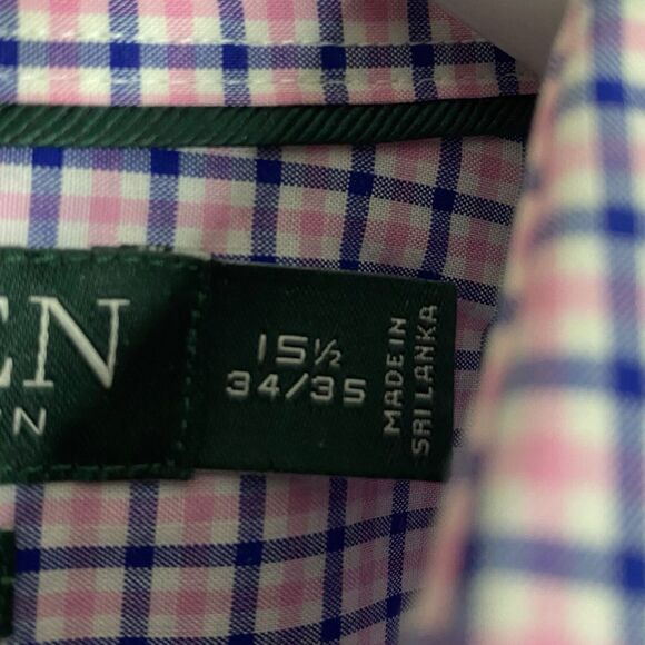 Ralph Lauren Dress Shirt Mens 15.5 34/35 Button Down Non Iron Preppy L/S LRL - Picture 14 of 15